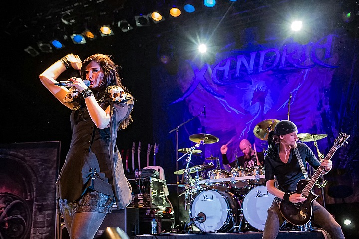Xandria @ Femme 2016, foto 20, foto's door Edwin Houdevelt - FrontView Magazine