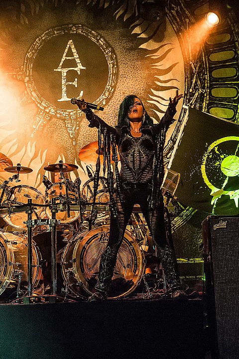 Arch Enemy @ Femme 2016, foto 15, foto's door FrontView Magazine