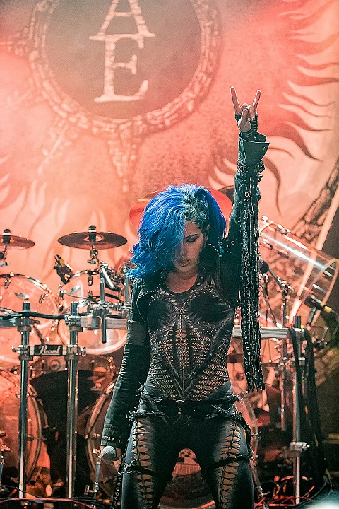 Arch Enemy @ Femme 2016, foto 16, foto's door FrontView Magazine