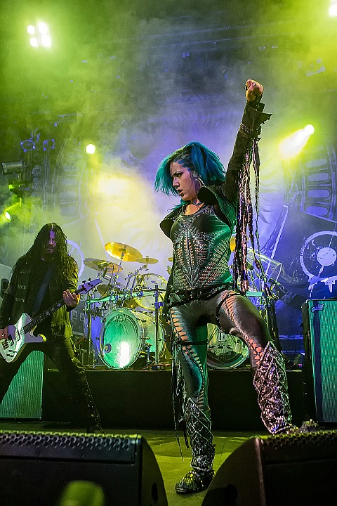Arch Enemy @ Femme 2016, foto 33, foto's door FrontView Magazine