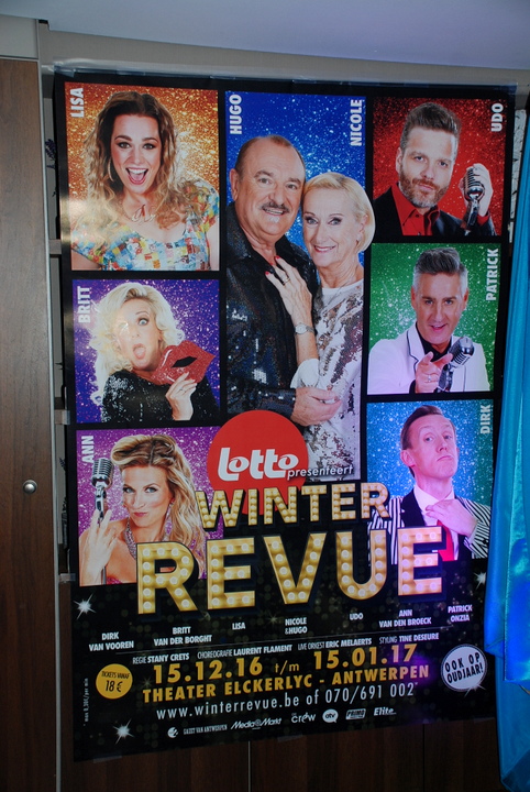Castvoorstelling Winterrevue 2016 @ Kattendijkdok Antwerpen, picture 19, photographed by Peter Minnebo - FrontView Magazine
