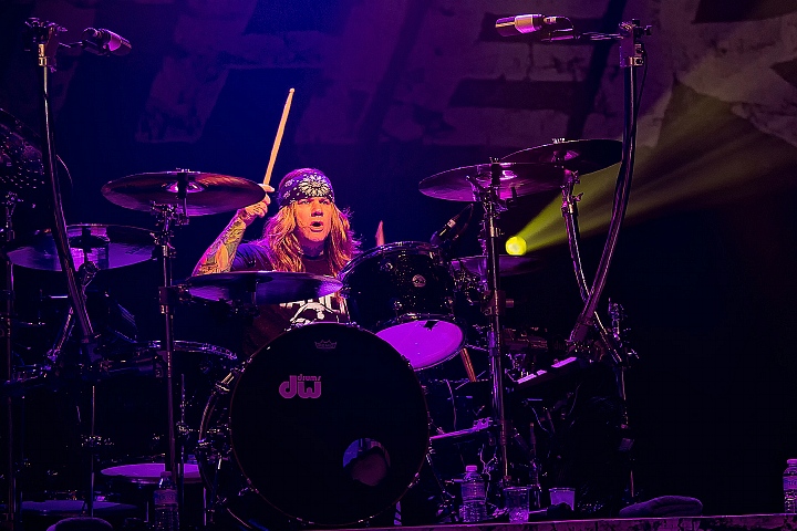 Steel Panther @ Ancienne Belgique, foto 22, foto's door Edwin Houdevelt - FrontView Magazine