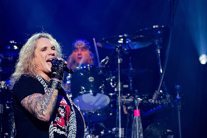 Steel Panther @ Ancienne Belgique, foto 29, foto's door Edwin Houdevelt - FrontView Magazine
