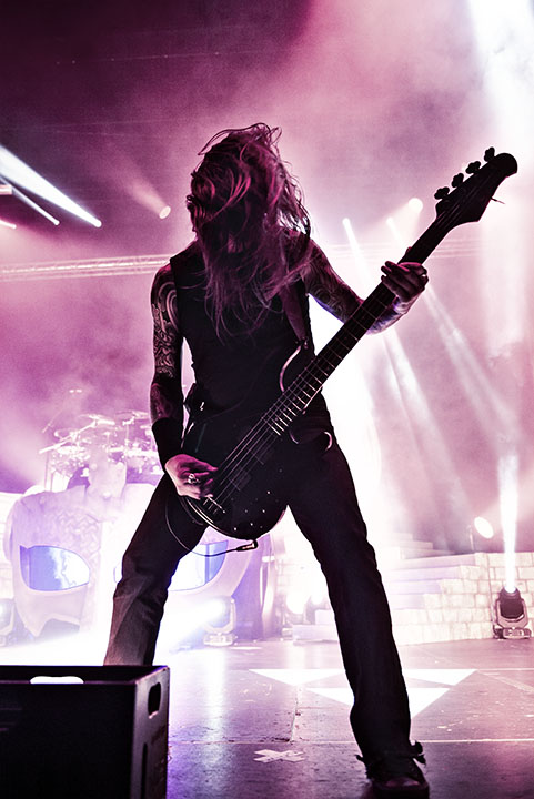 Amon Amarth @ Vorst Nationaal, picture 1, photographed by Jef Peeters - FrontView Magazine
