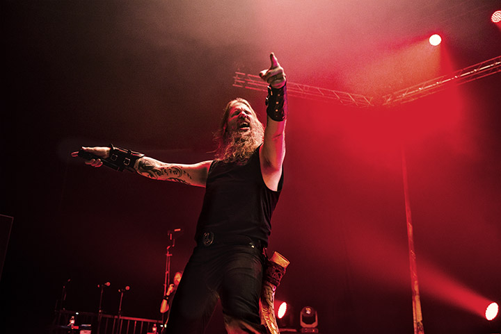 Amon Amarth @ Vorst Nationaal, picture 7, photographed by Jef Peeters - FrontView Magazine