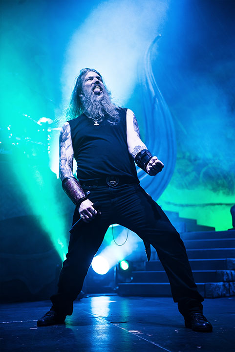 Amon Amarth @ Vorst Nationaal, picture 22, photographed by Jef Peeters - FrontView Magazine