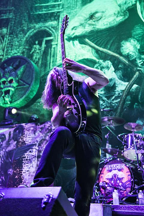 Testament @ Vorst Nationaal, foto 10, foto's door Jef Peeters - FrontView Magazine