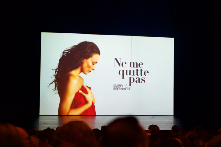 Isabelle Beernaart - Ne Me Quitte Pas @ Capitole, foto 1, foto's door Bart Baevegems - FrontView Magazine
