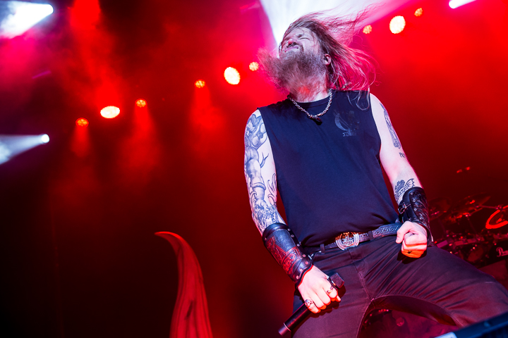 Amon Amarth @ 013, picture 1, photographed by Dorien Goetschalckx - FrontView Magazine