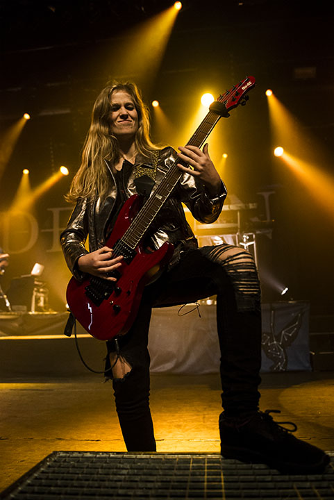 Delain @ Trix, foto 1, foto's door Jef Peeters - FrontView Magazine