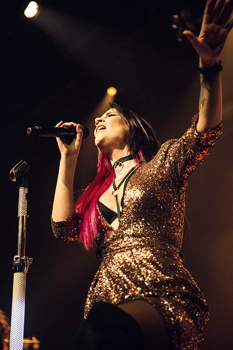 Delain @ Trix, foto 2, foto's door Jef Peeters - FrontView Magazine