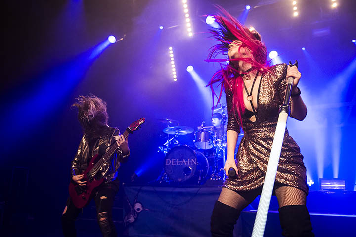 Delain @ Trix, foto 9, foto's door Jef Peeters - FrontView Magazine