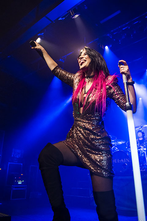 Delain @ Trix, foto 10, foto's door Jef Peeters - FrontView Magazine
