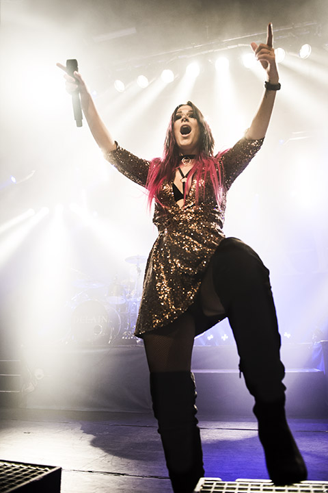 Delain @ Trix, foto 13, foto's door Jef Peeters - FrontView Magazine