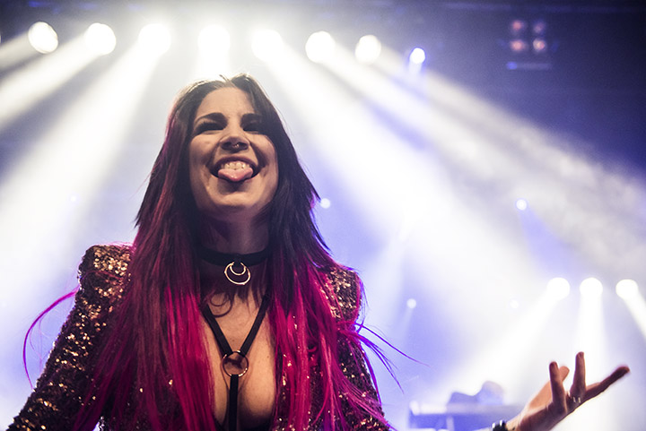 Delain @ Trix, foto 15, foto's door Jef Peeters - FrontView Magazine