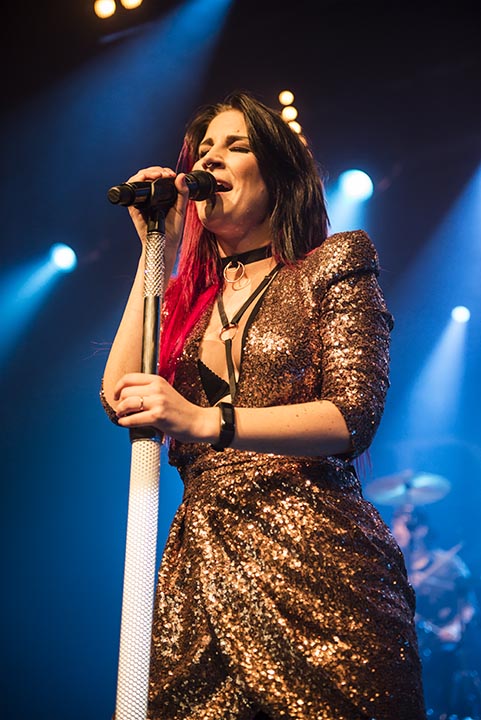 Delain @ Trix, foto 18, foto's door Jef Peeters - FrontView Magazine