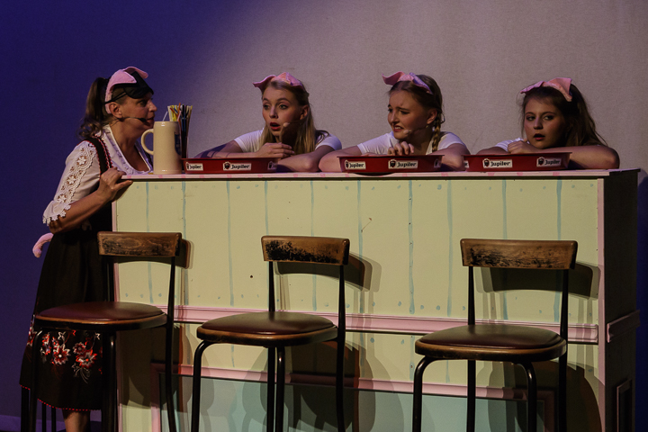 Musical "De 3 Biggetjes" gebracht door Wysiwyg @ CC De Mol, picture 8, photographed by Alex Wyckmans - FrontView Magazine