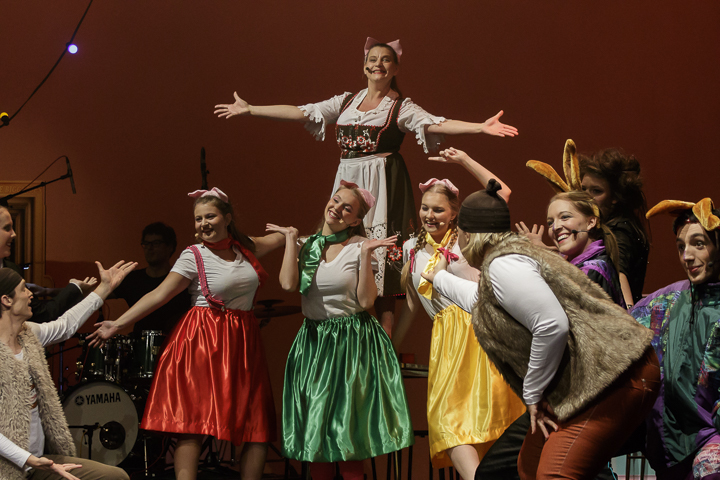 Musical "De 3 Biggetjes" gebracht door Wysiwyg @ CC De Mol, picture 12, photographed by Alex Wyckmans - FrontView Magazine