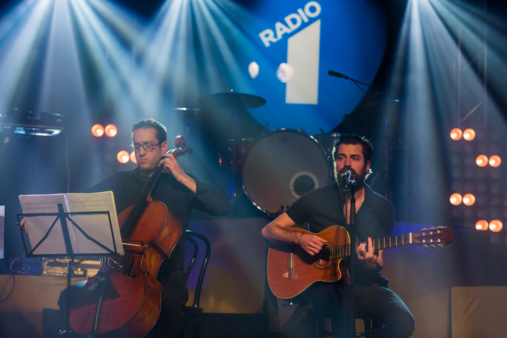 Radio 1 sessie Balthazar XL @ Trix, picture 19, photographed by Kristof Hayen - FrontView Magazine