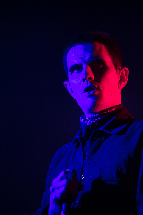 Lescop @ Inrocks Festival, picture 9, photographed by FrontView Magazine
