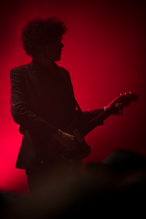 Lescop @ Inrocks Festival, picture 15, photographed by FrontView Magazine