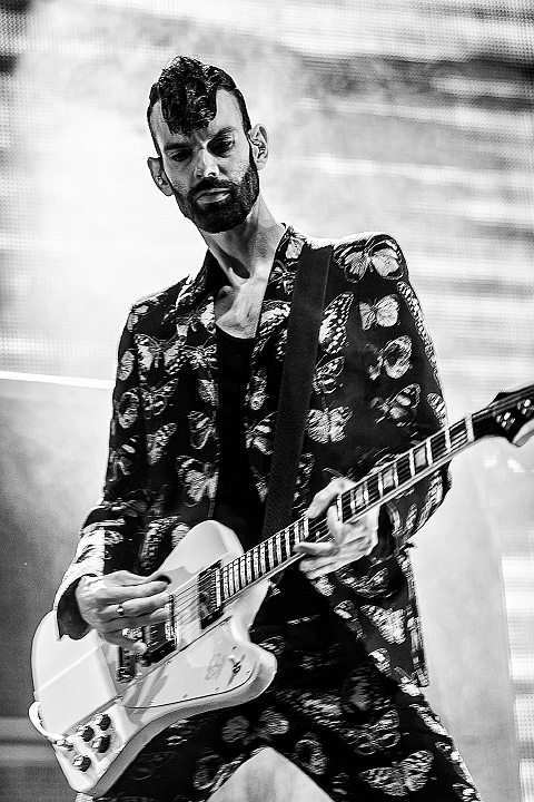 Placebo @ Sportpaleis 2016, picture 17, photographed by Edwin Houdevelt - FrontView Magazine