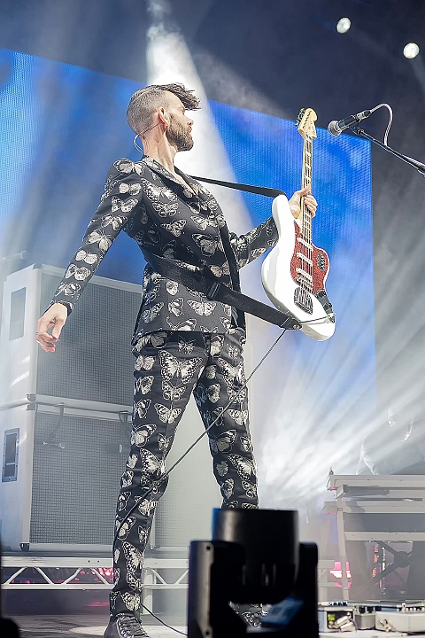 Placebo @ Sportpaleis 2016, picture 20, photographed by Edwin Houdevelt - FrontView Magazine