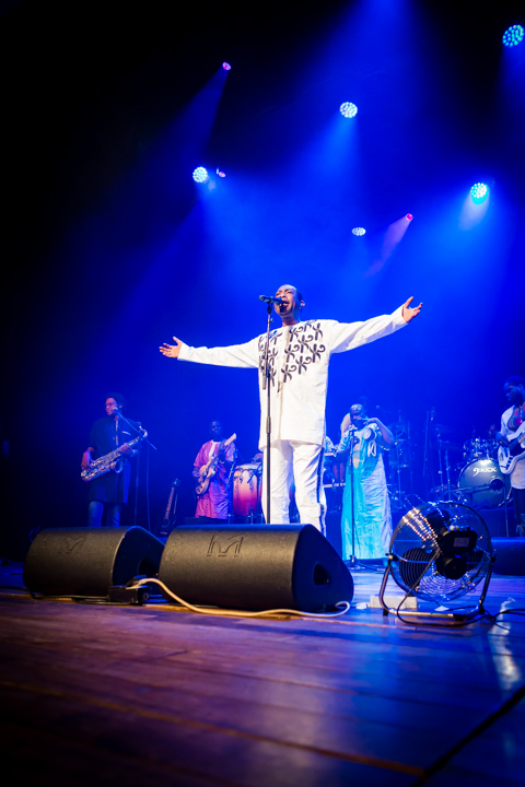 Youssou N'Dour @ De Roma, picture 10, photographed by Kristof Hayen - FrontView Magazine