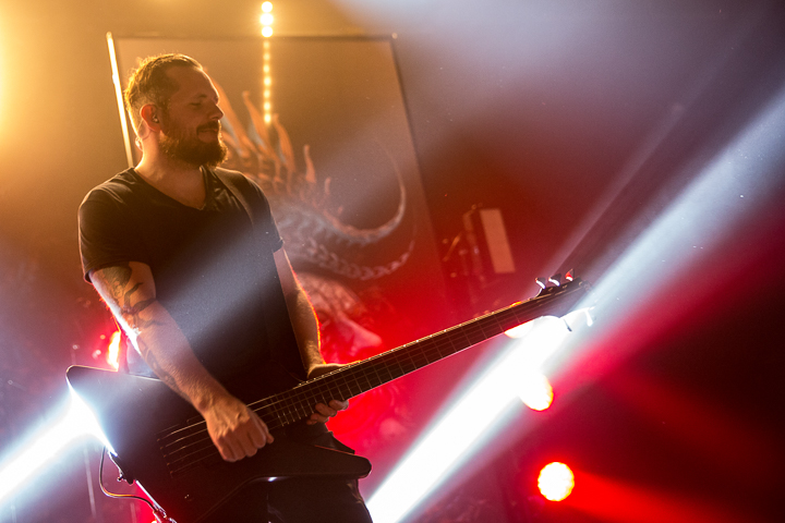 Meshuggah @ Trix, foto 3, foto's door Dorien Goetschalckx - FrontView Magazine