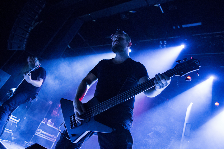 Meshuggah @ Trix, foto 9, foto's door Dorien Goetschalckx - FrontView Magazine