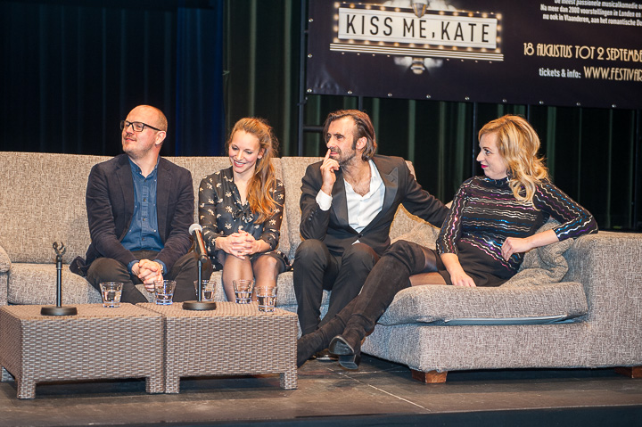 Kiss me Kate - Persmoment @ CC De Stroming - Berlare, picture 2, photographed by Goele Bormans - FrontView Magazine