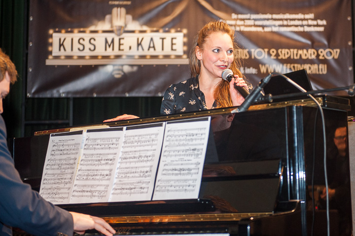 Kiss me Kate - Persmoment @ CC De Stroming - Berlare, picture 8, photographed by Goele Bormans - FrontView Magazine