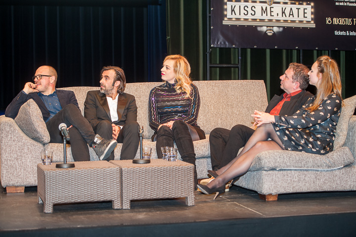 Kiss me Kate - Persmoment @ CC De Stroming - Berlare, picture 44, photographed by Goele Bormans - FrontView Magazine