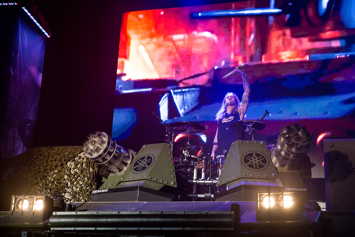 Sabaton @ Lotto Arena, picture 2, photographed by Dorien Goetschalckx - FrontView Magazine