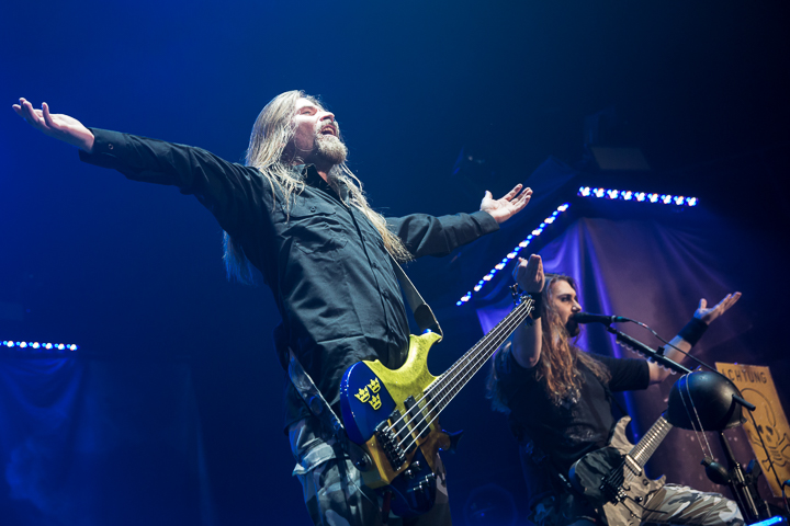 Sabaton @ Lotto Arena, picture 16, photographed by Dorien Goetschalckx - FrontView Magazine