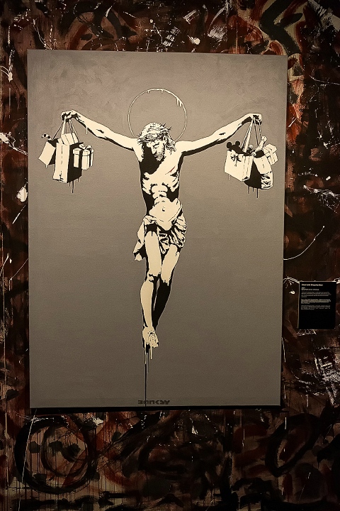Banksy Expo @ Stadsfeestzaal Antwerpen, picture 2, photographed by Edwin Houdevelt - FrontView Magazine