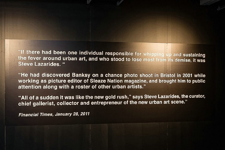 Banksy Expo @ Stadsfeestzaal Antwerpen, picture 3, photographed by Edwin Houdevelt - FrontView Magazine