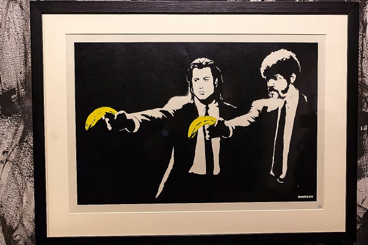 Banksy Expo @ Stadsfeestzaal Antwerpen, picture 8, photographed by Edwin Houdevelt - FrontView Magazine