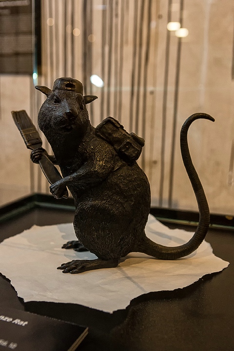 Banksy Expo @ Stadsfeestzaal Antwerpen, picture 11, photographed by Edwin Houdevelt - FrontView Magazine