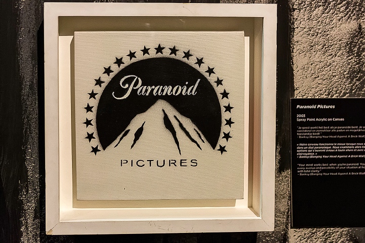 Banksy Expo @ Stadsfeestzaal Antwerpen, picture 22, photographed by Edwin Houdevelt - FrontView Magazine