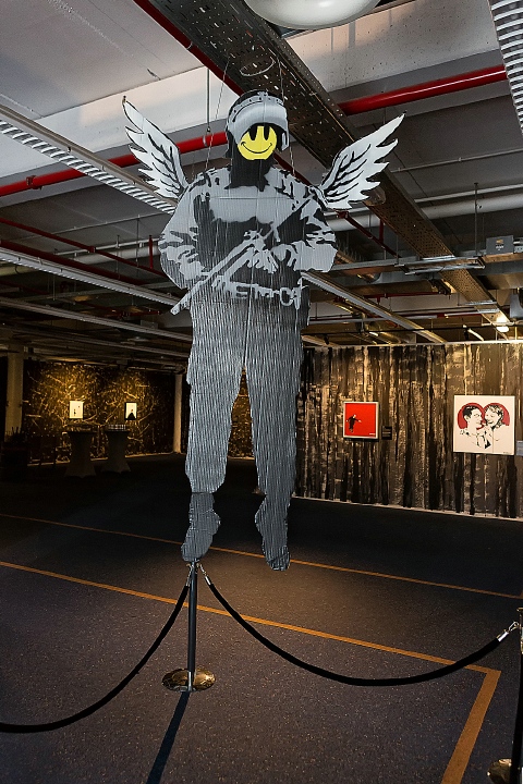 Banksy Expo @ Stadsfeestzaal Antwerpen, picture 24, photographed by Edwin Houdevelt - FrontView Magazine