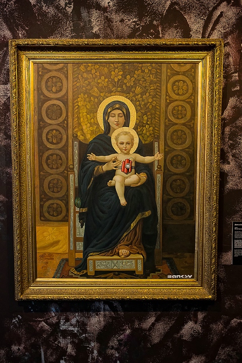 Banksy Expo @ Stadsfeestzaal Antwerpen, picture 25, photographed by Edwin Houdevelt - FrontView Magazine
