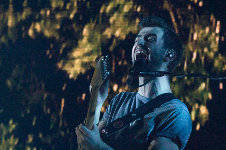 Bastille @ Sportpaleis, foto 4, foto's door Dieter  Boone - FrontView Magazine