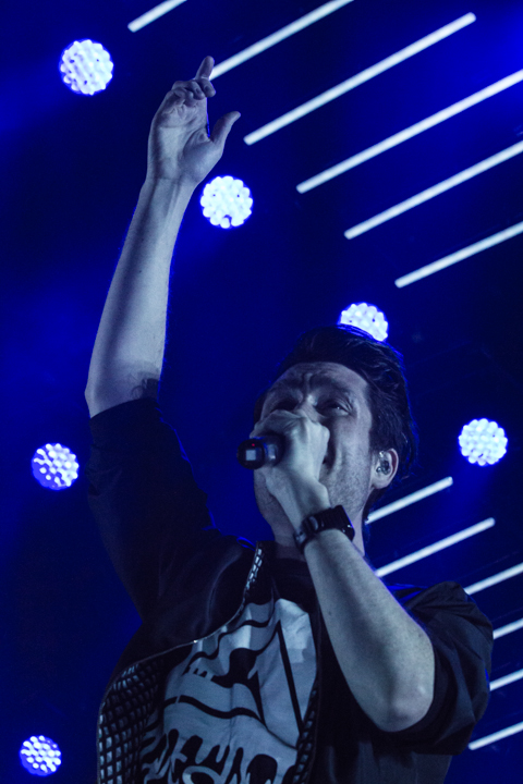 Bastille @ Sportpaleis, foto 6, foto's door Dieter  Boone - FrontView Magazine