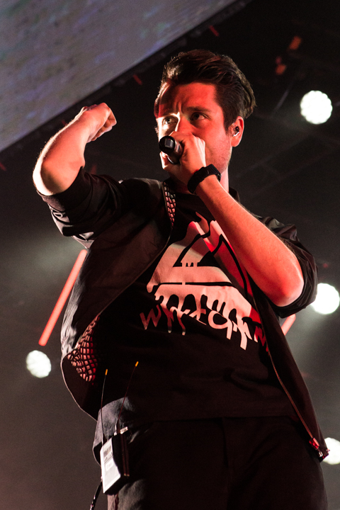 Bastille @ Sportpaleis, foto 10, foto's door Dieter  Boone - FrontView Magazine