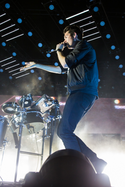 Bastille @ Sportpaleis, foto 12, foto's door Dieter  Boone - FrontView Magazine