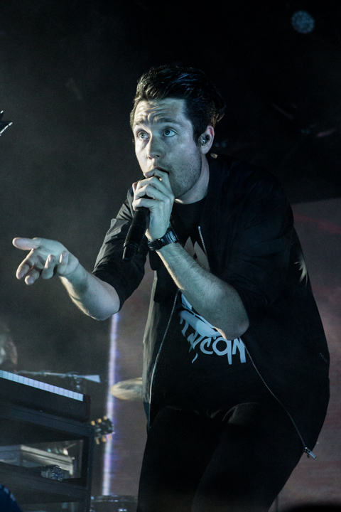 Bastille @ Sportpaleis, foto 13, foto's door Dieter  Boone - FrontView Magazine