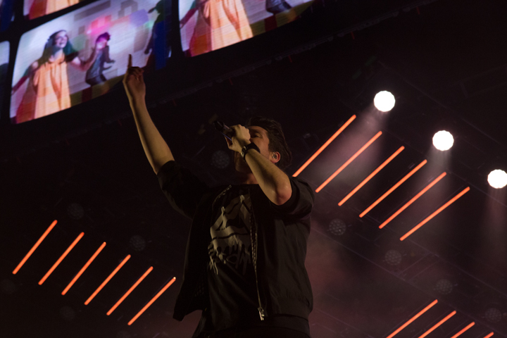 Bastille @ Sportpaleis, foto 20, foto's door Dieter  Boone - FrontView Magazine