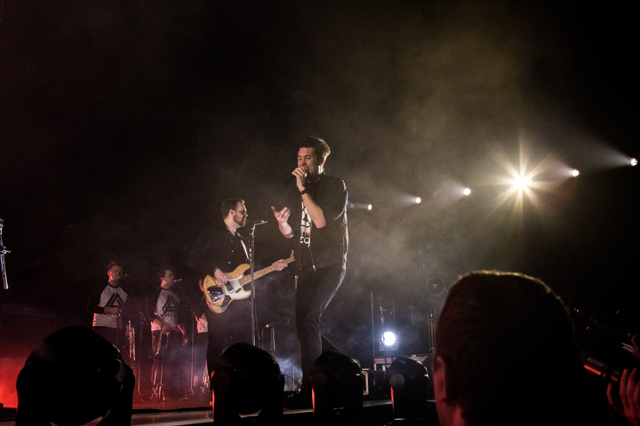 Bastille @ Sportpaleis, foto 21, foto's door Dieter  Boone - FrontView Magazine