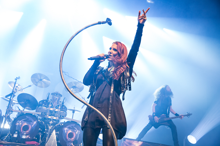 Epica @ AB, foto 3, foto's door Dorien Goetschalckx - FrontView Magazine
